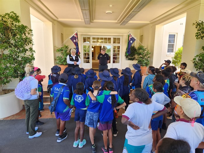 Image Gallery - Arriving at Government House